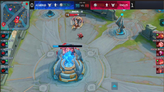 KPL综述:RNGM小局24连胜刷新纪录 QG脱离保