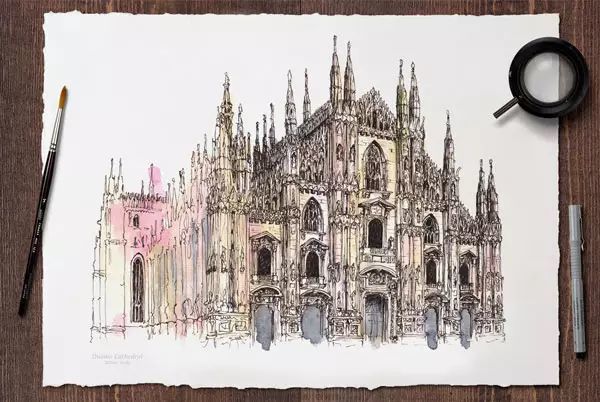 米兰大教堂(duomo cathedral)大本钟(英国) & 科隆大教堂(德国)里约