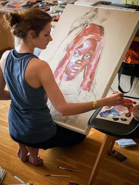 这个女人用一生证明,人生何时开始画画都不晚