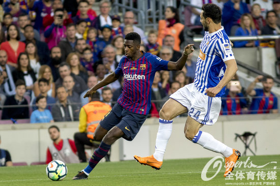 玻璃人!登贝莱右脚踝扭伤 至少休战两周或影响