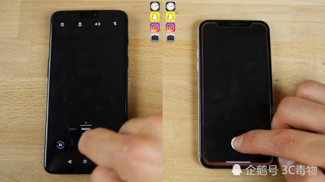 17个软件速度打开测试 一加手机6甩iPhoneX几