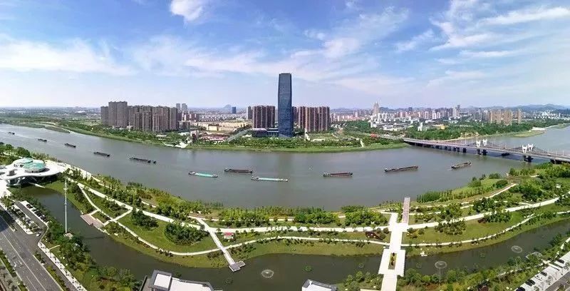 我们也终于等来了 曹娥江人行景观桥工程位于"一江两岸"景观核心带