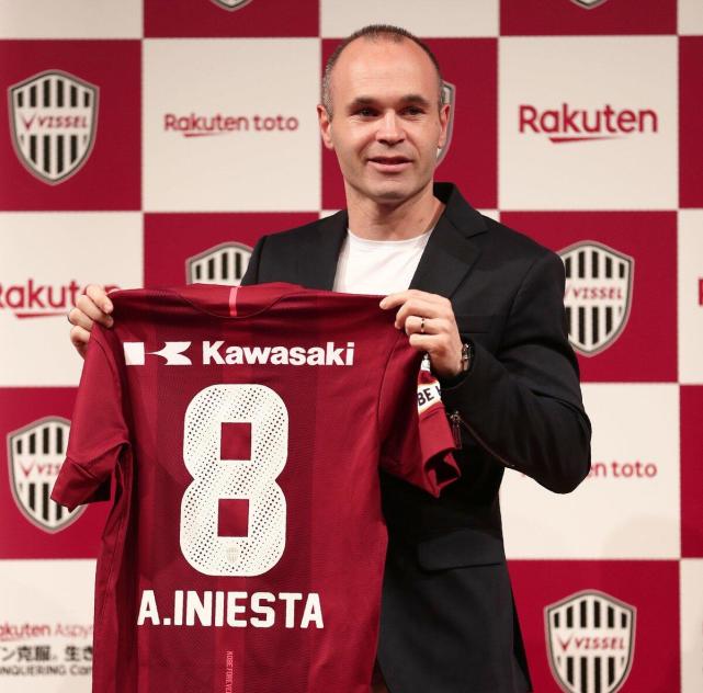 尘埃落定!日本球队神户胜利船宣布伊涅斯塔加