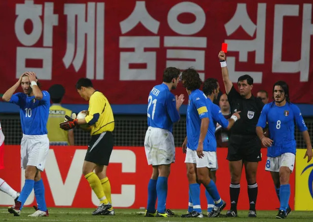 2002年世界杯争议之战-韩国2-1意大利，安贞焕加时绝杀