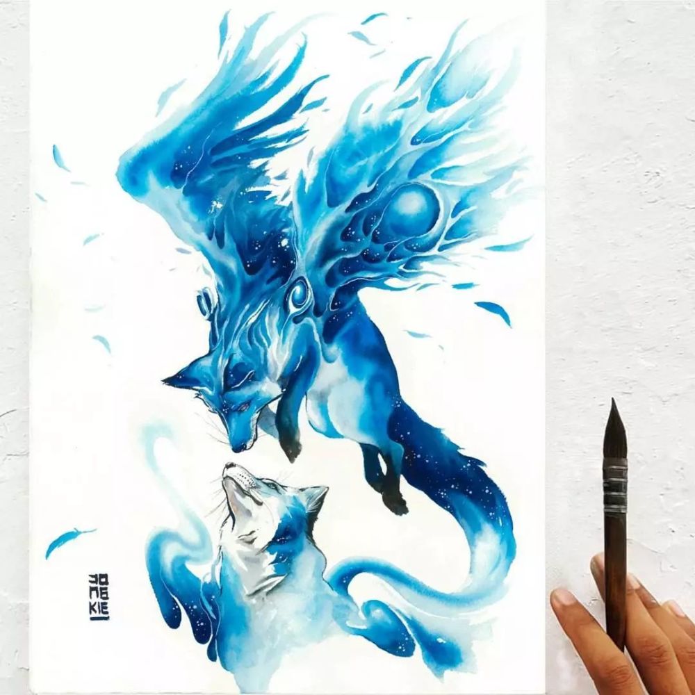 【插画】大神笔下的梦幻野生动物