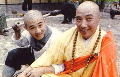 82版少林寺罕见剧照演戏全实打