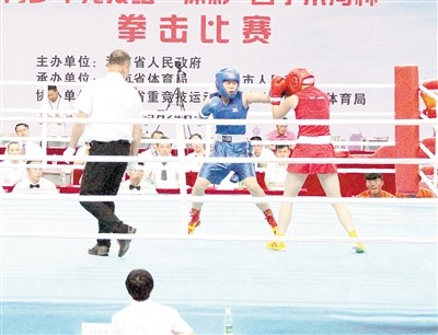 省运会青少年拳击比赛 漯河健儿收获2金3银5铜