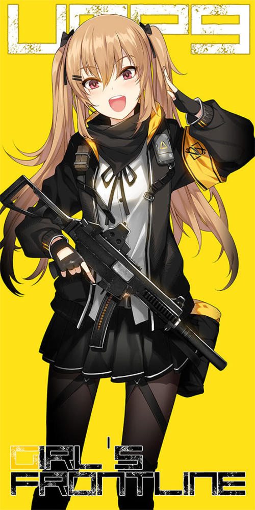 少女前线:ump9小姐姐,猫咪小嘴是你的萌点吗?