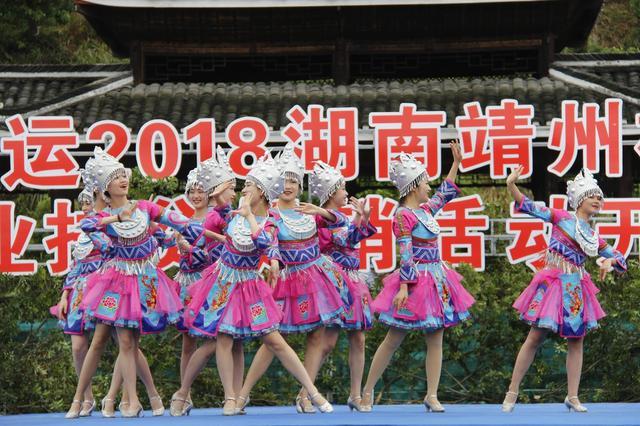 2018怀化靖州杨梅节暨产业扶贫促销活动开幕