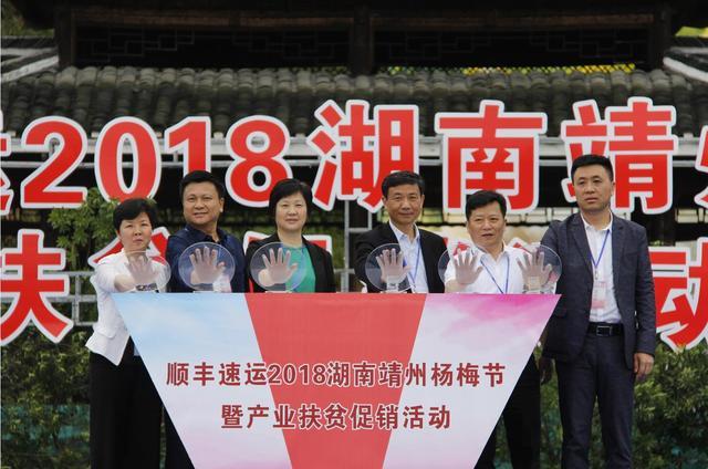 2018怀化靖州杨梅节暨产业扶贫促销活动开幕