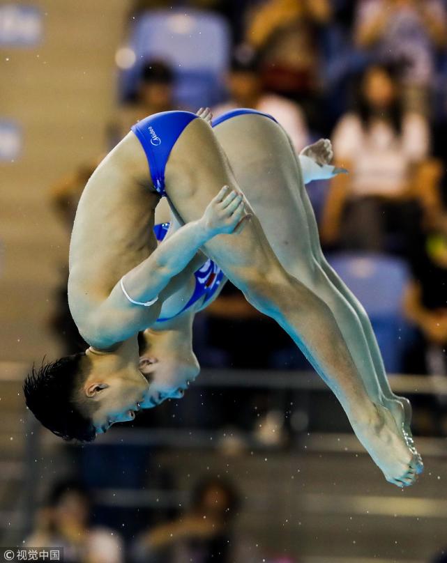 跳水世界杯首日中国包揽两冠 司雅杰\/练俊杰登