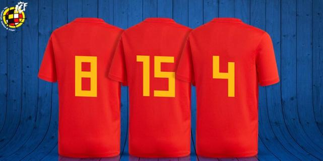 西班牙公布世界杯球员号码：蒂亚戈10号 伊涅斯塔6号