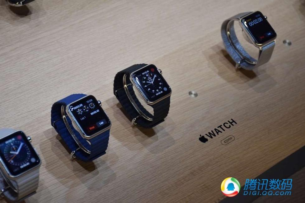 苹果发布Apple Watch 中国首批开卖内置微信(组图)