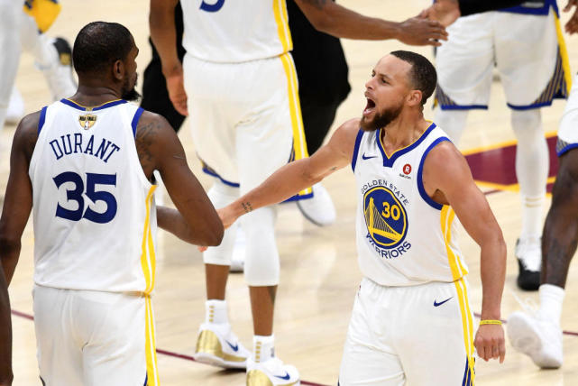 FMVP又是杜兰特的? 库里:我们是天作之合