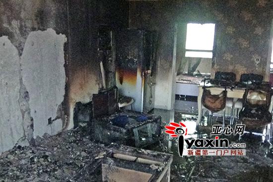 男子与妻吵架点火烧房 屋内被烧空损失约10万