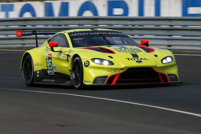 阿斯顿-马丁 95号车组,gte-pro组别gte-pro:与lmp1组别厂商缺乏的画面