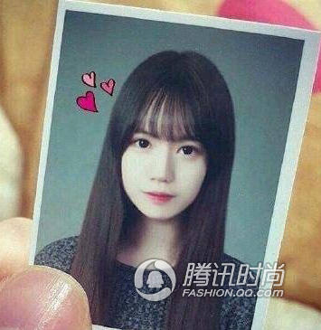 韩国妹子证件照 这么美要逼死谁?
