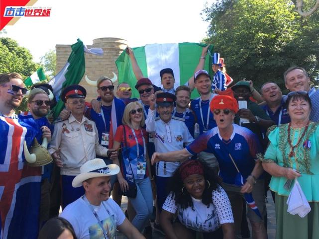 直击-冰岛人盼更多中立球迷支持 高温或成比赛