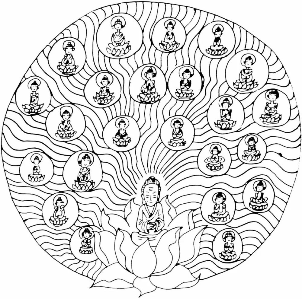 元朝子华禅师,大历九年在润州观音寺诵《阿弥陀经》六个侣.