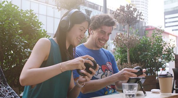 让游戏机Switch用上无线耳机AirPods,任天堂粉