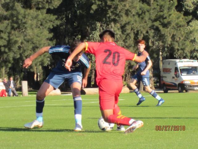 恒大足校海外练兵传捷报 03梯队1-0绝杀阿根廷