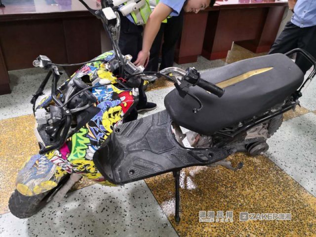 邵阳武冈改装鬼火摩托车扰民 深夜上路被查