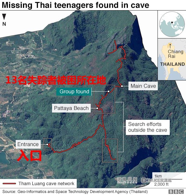 泰国少年足球队被困山洞被找到 长沙洞穴专家