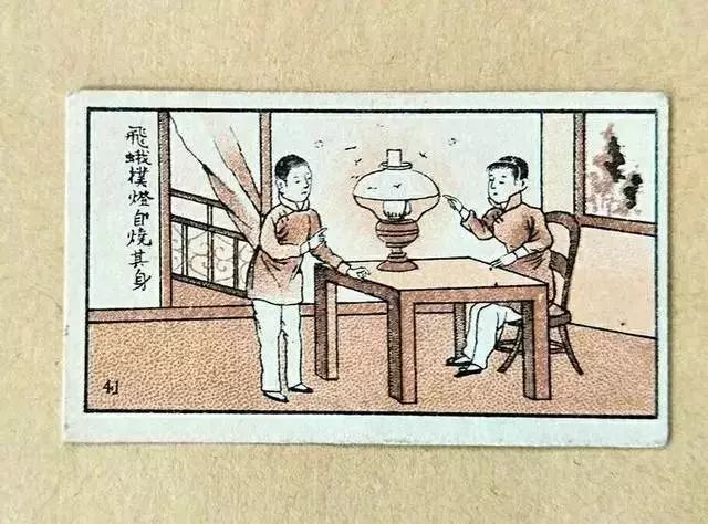 民国烟盒上的生活漫画小中见大难得一见