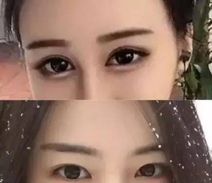 一字眉Out了！女明星都换了“落尾眉”！