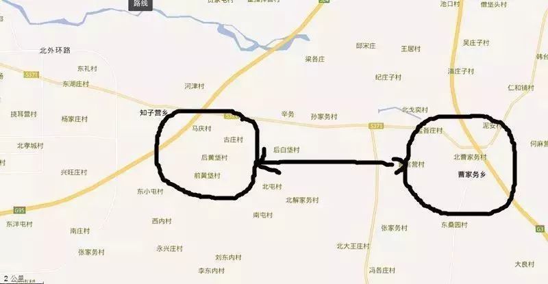京雄城际铁路固安东站距离永清县曹家务距离较近,曹家务及周边村子将