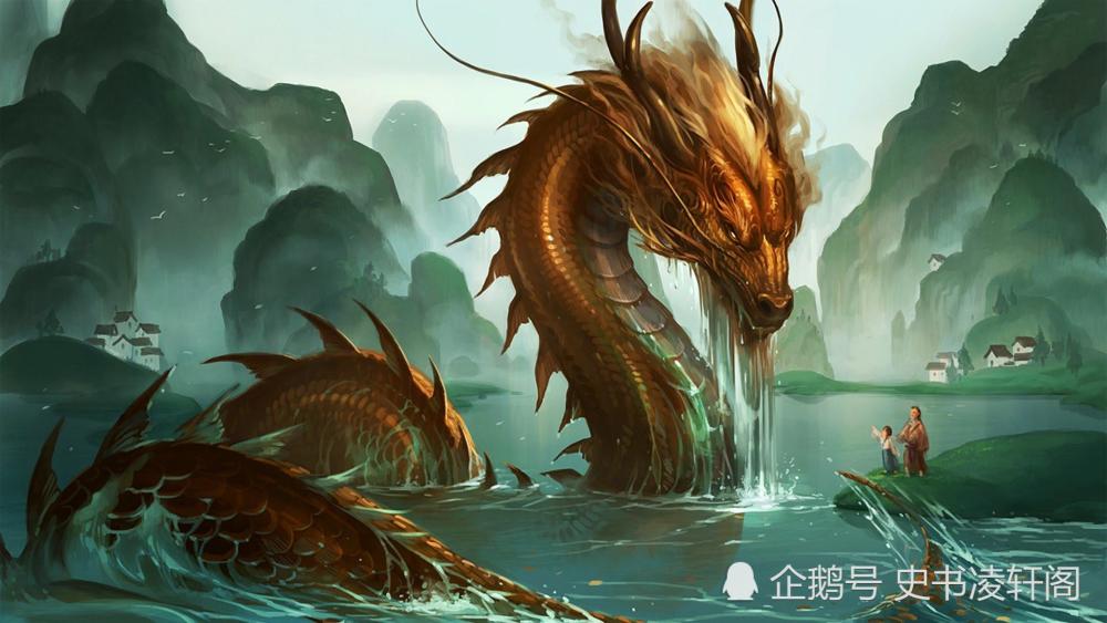 古代神话中有半龙之身的十大神兽,麒麟上榜,第一种战力远超应龙