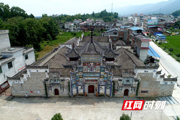 邵阳洞口秀云观下 蔡锷将军的故乡庄重素朴