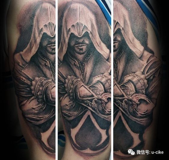 我们在黑暗里耕耘,为光明服务 | 《刺客信条》主题纹身