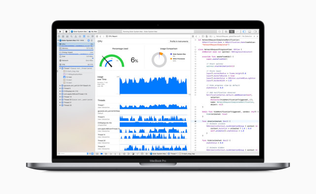 苹果更新MacBook Pro 高达六核处理器32GB内