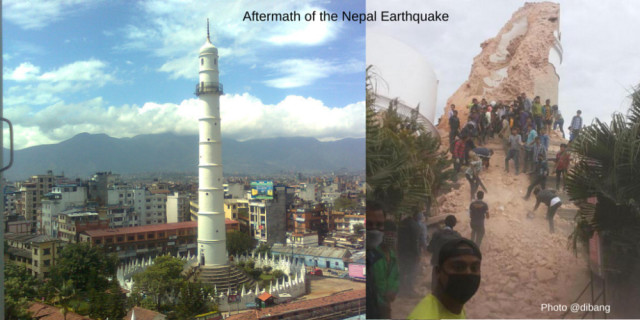 尼泊尔官方称该国地震致1130人遇难 进入紧急状态