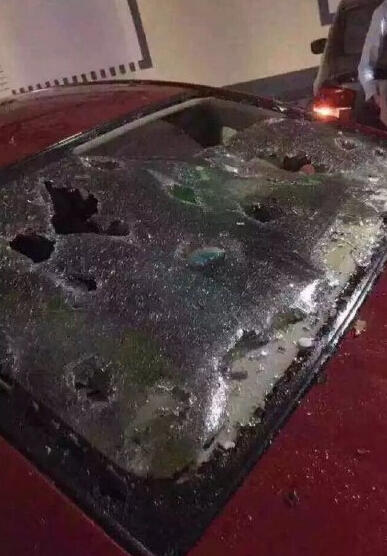 【江苏昨经历冰雹突袭_汽车新闻】-易车网_宜