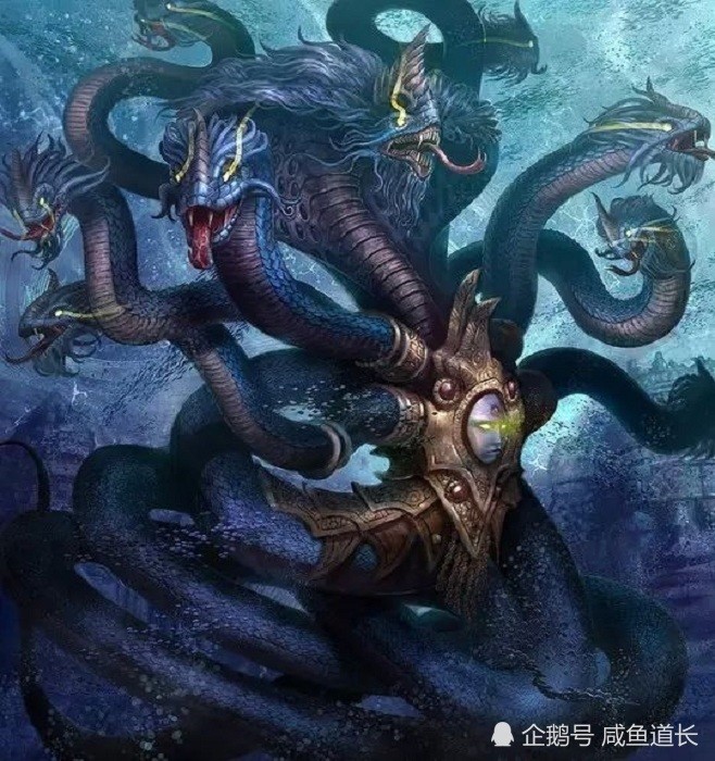 各国神话中相似度极高的怪兽,凶猛恐怖的九头蛇