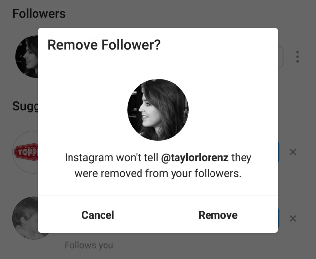 Instagram再测试新功能 让商业账号或公共账号有权删除关注者 看点快报