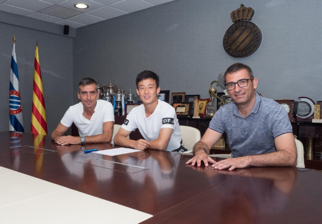 张奥凯加入西班牙人青年A队 曾代表恒大出战中