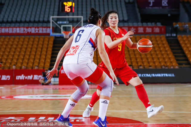 中国女篮战胜塞尔维亚 杨衡瑜17分李梦11分