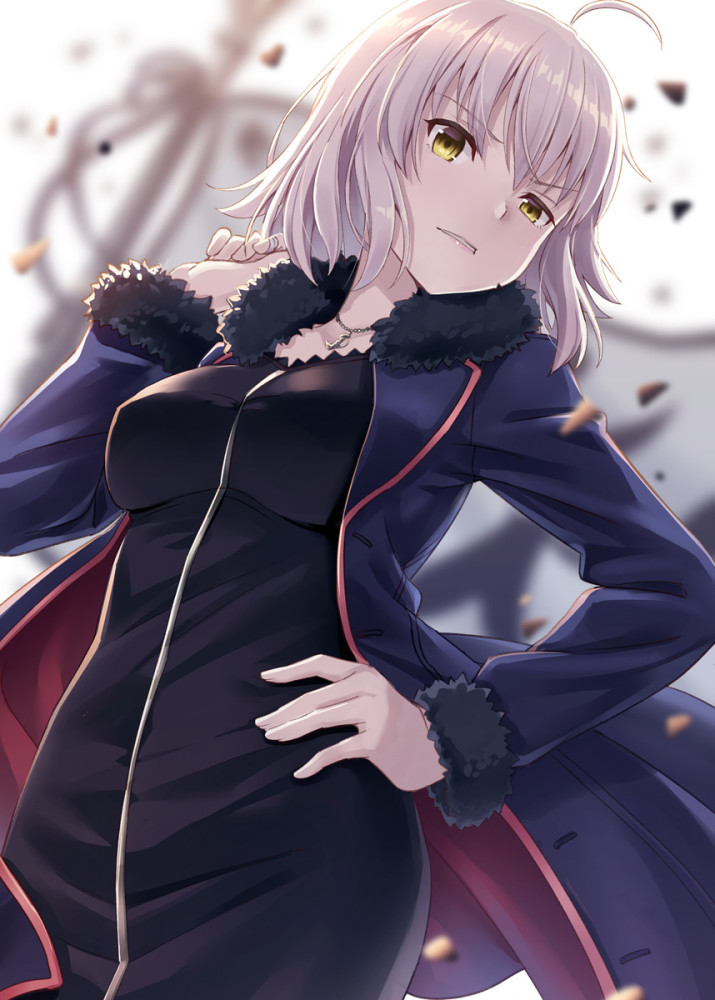 【fate】高清动漫美图 黑贞 抱走!