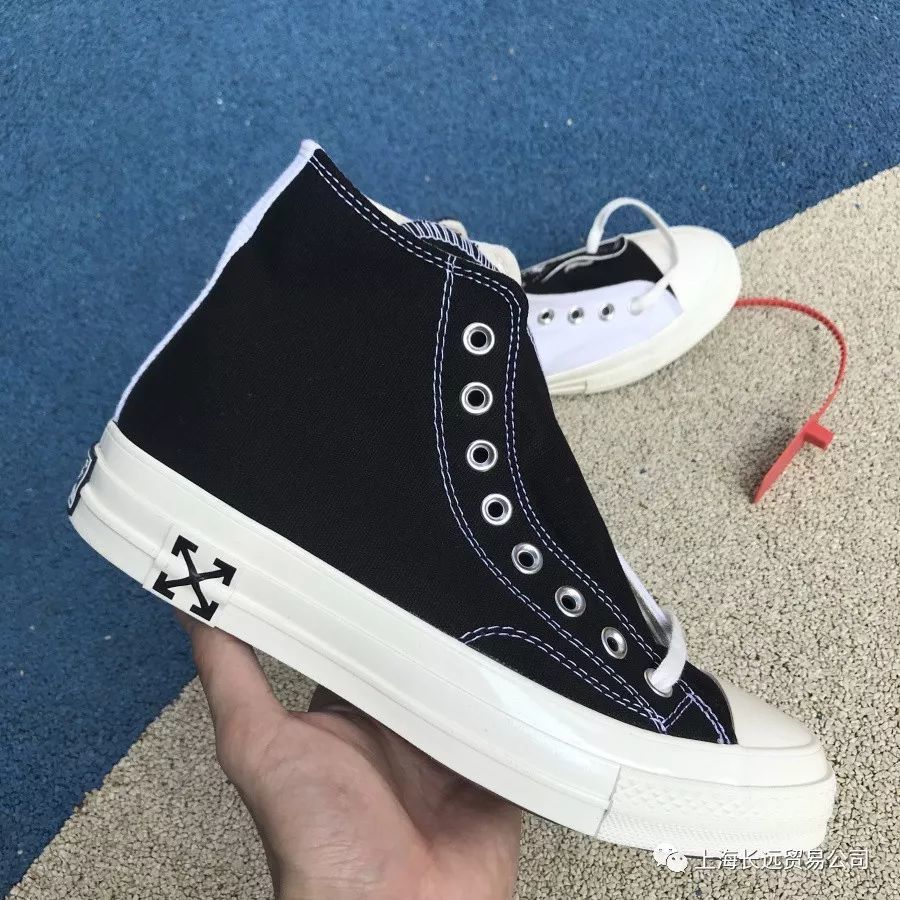 匡威帆布鞋 off white x converse 2.0 ow联名匡威