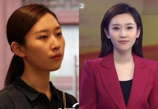 央视新闻频道的美女主播,卸了妆没有美瞳,秒变路人差点没认出来