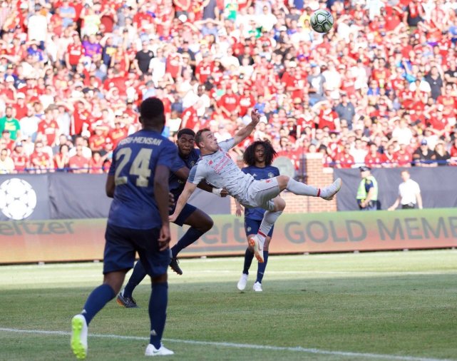 国际冠军杯-利物浦4-1大胜曼联 瑞士梅西首秀