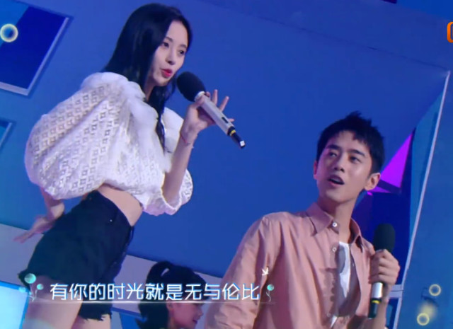 《快乐大本营》鞠婧t梁靖康频频高甜互动,却在最后环节败光好感?