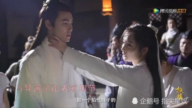 《扶摇》曝幕后拍摄花絮,杨幂淋雨拍摄后身体