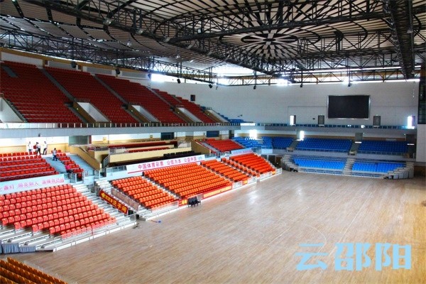 省运会即将开始 邵阳市体育中心三大体育场馆