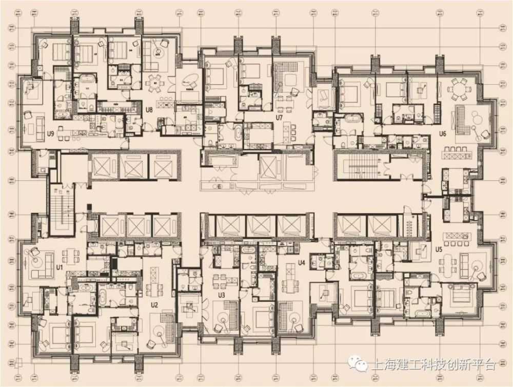 宝格丽酒店式公寓总平面图