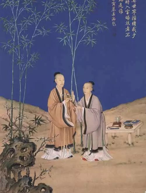 《平安春信图》里父慈子孝的雍正和乾隆