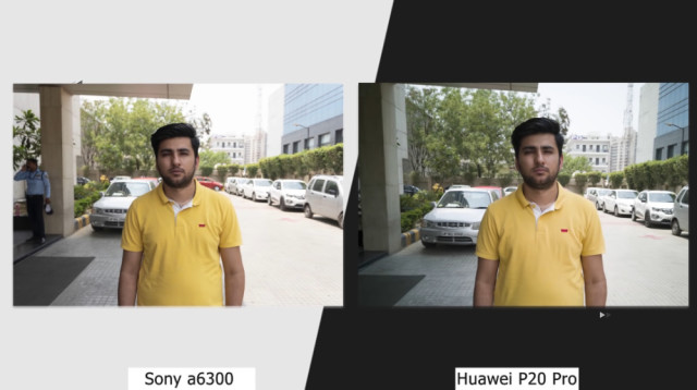 华为P20 Pro和索尼微单样张对比 售价差不多但